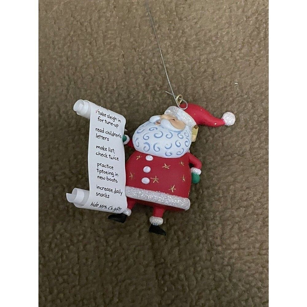 Hallmark Keepsake Ornament 2004 So Much To Do! In The Original Box.
